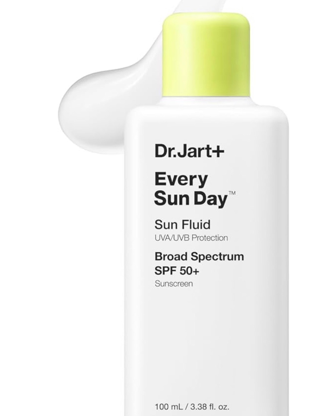 Dr. Jart+ Every Sun Day SPF 50+ Sun Fluid — White with Lime Cap